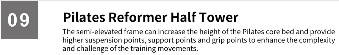 Pilates reformer half tower1