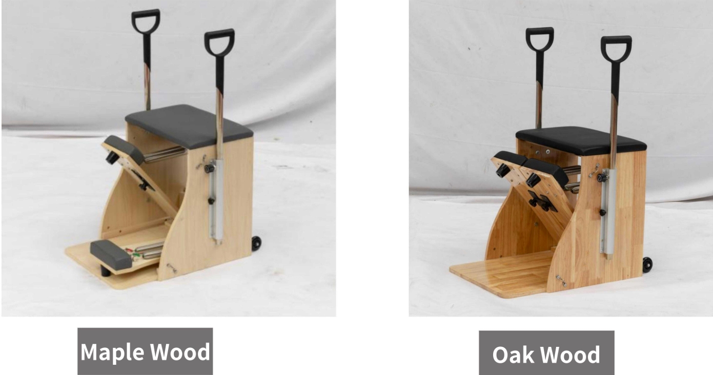 Pilates wunda chair made of maple or oak