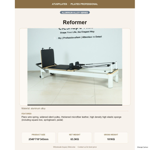 Aluminum Alloy Classic Pilates Reformer