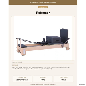 Maple Classic Pilates Reformer