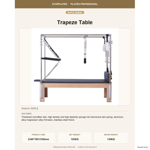 Maple Pilates Trapeze Table (Cadillac)