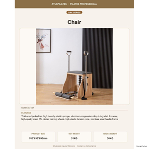 Oak Pilates Combo Chair