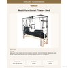 Oak Multi-Functional Pilates Cadillac Reformer