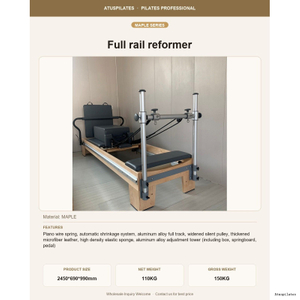 Maple Full-Rail Pilates Reformer